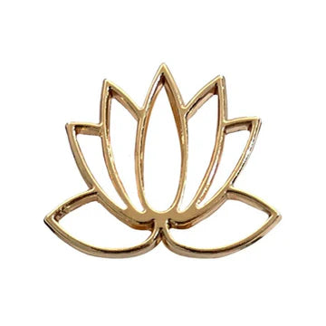 Metal Charm - Lotus