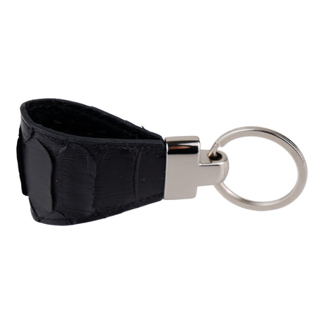 Siyah Piton Deri Anahtarlık