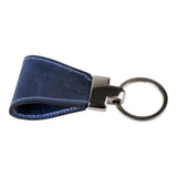 Lacivert Deri Anahtarlık