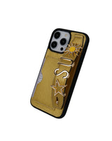 Kartlık Harfli Bakır Deri iPhone Kılıf