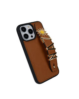 Harfli Taba Deri iPhone Kılıf